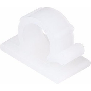 Sforplast Eletrica Clip Adesivo Sfor 13Mm Branco C/50
