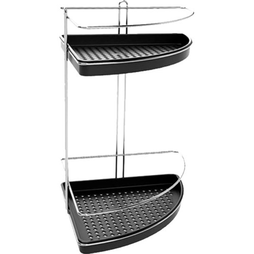 Stolf Porta Shampoo Dupla Fd.Pto-679P