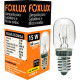 Foxlux Eletrica Lamp Gelad/Micro Fox 15W/127V E-14 Foxlux Eletrica Lamp Gelad/Micro Fox 15W/127V E-14