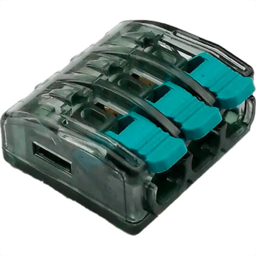 Jng Conector Emenda 3P 4Mm-14261 - Kit C/10 Un Jng Conector Emenda 3P 4Mm-14261 - Kit C/10 Un