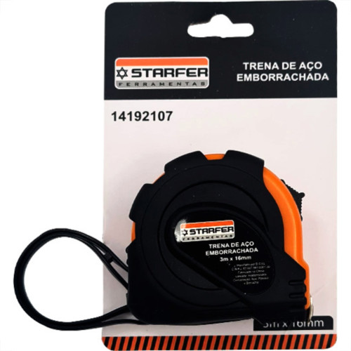 Starfer Trena Emborr. 3M X 16Mm Starfer Trena Emborr. 3M X 16Mm