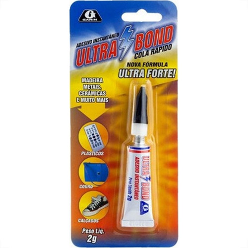 Garin Cola Inst Ultra Bond 2G - Kit C/12 Pc Garin Cola Inst Ultra Bond 2G - Kit C/12 Pc
