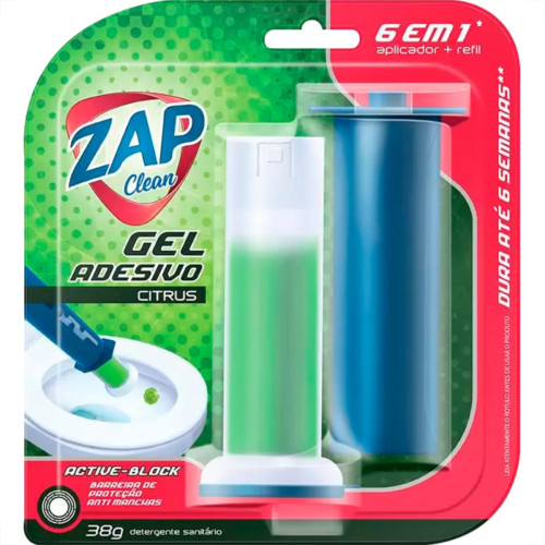 Soin Gel Adesivo Zap Clean+Ap.Citrus 38G Soin Gel Adesivo Zap Clean+Ap.Citrus 38G