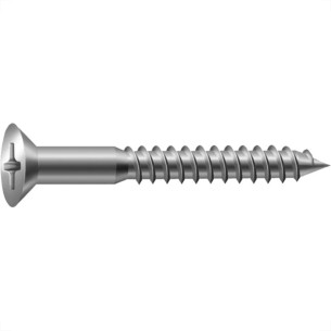 Jomarca Parafuso Madeira Philips 45 X 45 - Kit C/2 Centos