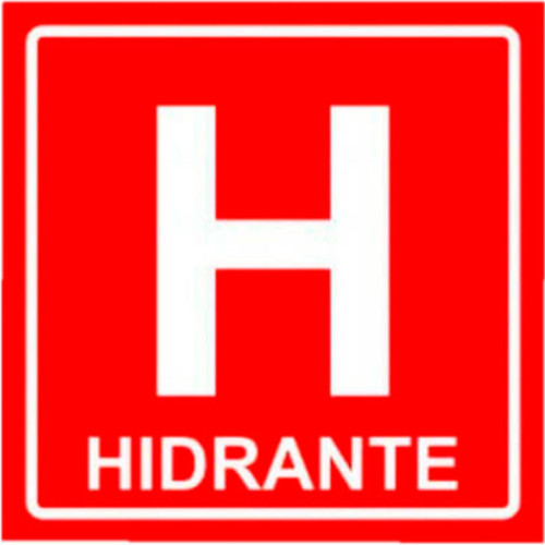 Look Placa Sinal.20X20 Lum.Hidrante Look Placa Sinal.20X20 Lum.Hidrante