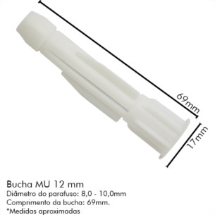 Sforplast Buchap/Tijolo Baia.C/Anel Mu12 C/ 125