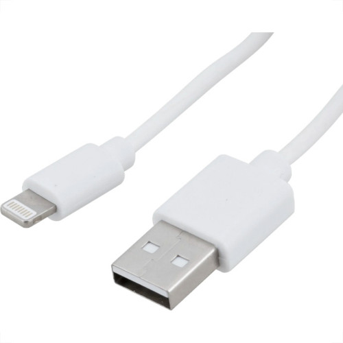Dual Cabo Usb X Iphone Branco 2Mt Dual Cabo Usb X Iphone Branco 2Mt