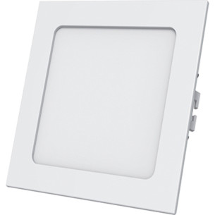 Black Lum.Led B&D Emb Qdr 18W 6500K