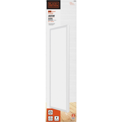 Black Lum.Led B&D Sob 30X120Cm 40W 6500K Black Lum.Led B&D Sob 30X120Cm 40W 6500K