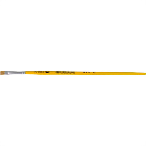 Tigre Pincel Chato Ref: 815 X 06 - Kit C/12 Pc