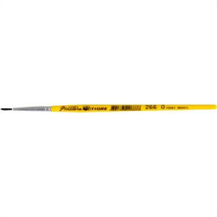 Tigre Pincel Redondo Ref: 266 X 00 - Kit C/12 Pc