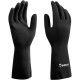Imbat Luva Latex Forrada Preta 08 - Kit C/12 Pr Imbat Luva Latex Forrada Preta 08 - Kit C/12 Pr
