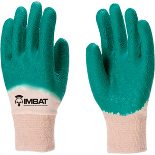 Imbat Luva Malha Latex Janela Vd 09 - Kit C/12 Pr