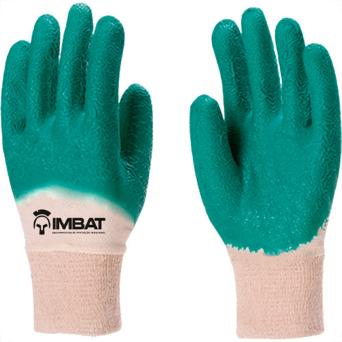 Imbat Luva Malha Latex Janela Vd 09 - Kit C/12 Pr