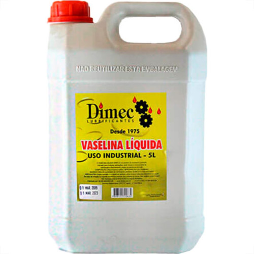 Dimec Vaselina. Industrial Liquida 5000Ml Dimec Vaselina. Industrial Liquida 5000Ml