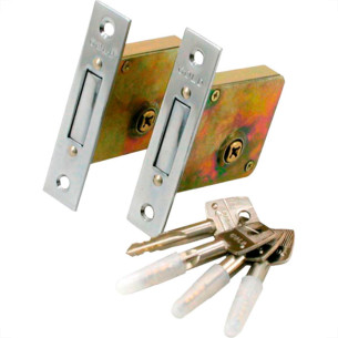 Alianca Trava Quadr. .Dupla Inox Pol