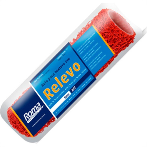 Pinceis Rolo P/Text Roma Relevo 23Cm-433 Pinceis Rolo P/Text Roma Relevo 23Cm-433