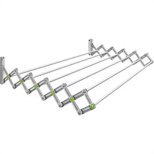 Secalux Varal Sanfonado  Aluminio 1,00Mt
