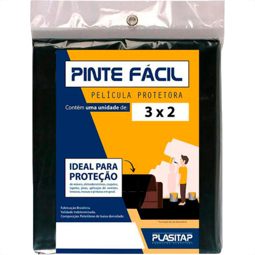 Plasitap Lona Plast Facil Pr 3X2Mt
