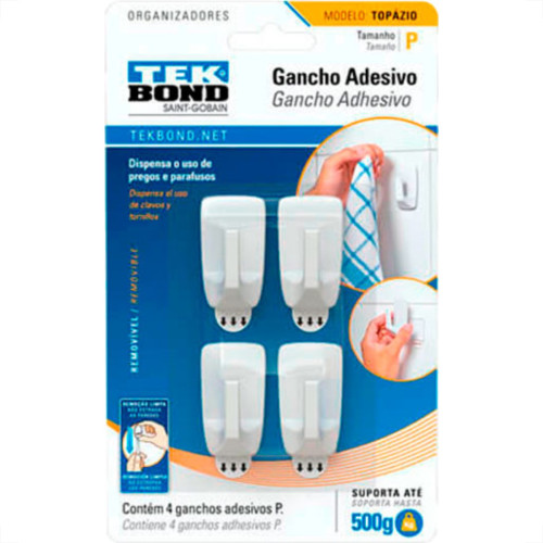 Tek Gancho Topazio Branco P C/04