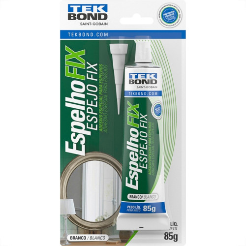 Tek Cola Fixa Espelho Bond Bca 85Gr Tek Cola Fixa Espelho Bond Bca 85Gr