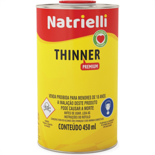 Natrielli Thinner 8100 450 Ml - Kit C/12 La Natrielli Thinner 8100 450 Ml - Kit C/12 La