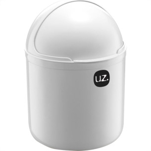 Uz Lixeira P/Pia 4Lt Branco  350-Br