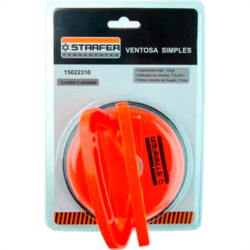 Starfer Ventosa P/Vidro P/ 25K Simp Starfer Ventosa P/Vidro P/ 25K Simp