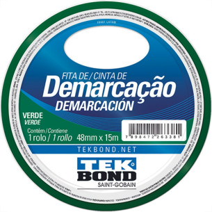 Tek Fita Demarcao Solo 48Mmx15M-Verde