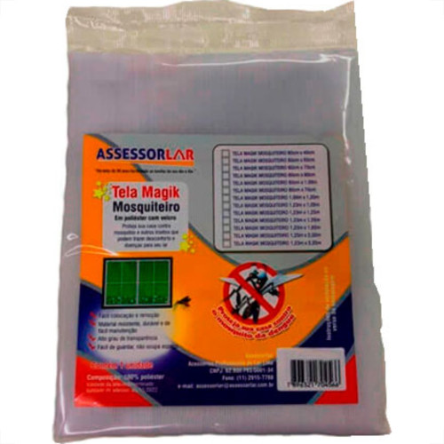 Assessorlar Tela Mosquit.Magik 1,23 X 1,25M-456 Assessorlar Tela Mosquit.Magik 1,23 X 1,25M-456