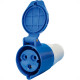 Jng Acopl. 2P+T 16A Azul Mgi-213 6H Jng Acopl. 2P+T 16A Azul Mgi-213 6H