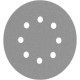Disflex Disco Lixa Pluma Branco 5X320 8Furo - Kit C/10 Pc Disflex Disco Lixa Pluma Branco 5X320 8Furo - Kit C/10 Pc