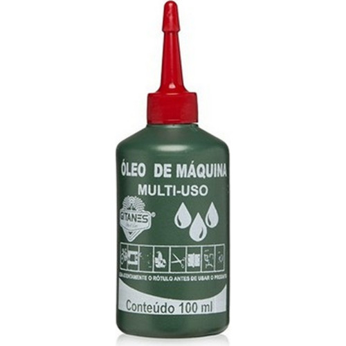 Oleo Para Maquina Multiuso Gitanes 100Ml - Kit C/12 Pecas