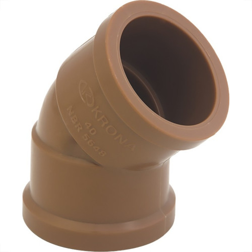 Joelho Soldavel Krona 45ºx 32Mm - Kit C/10 Pecas Joelho Soldavel Krona 45ºx 32Mm - Kit C/10 Pecas
