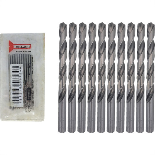 Broca Aco Rapido Jomarca- 2,00Mm - Kit C/10 Pecas
