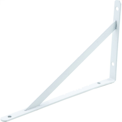 Suporte Prateleira Mao Francesa Thompson Forte 50Cm Branco - Kit C/12 Pecas Suporte Prateleira Mao Francesa Thompson Forte 50Cm Branco - Kit C/12 Pecas