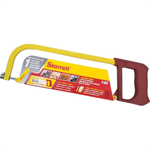Arco De Serra Starrett Unique 140 Com Serra Bimetal Arco De Serra Starrett Unique 140 Com Serra Bimetal