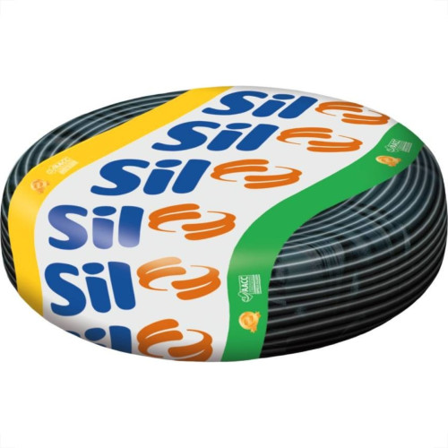 Cabinho Flexivel Sil 16,0Mm Preto Com 100M Cabinho Flexivel Sil 16,0Mm Preto Com 100M
