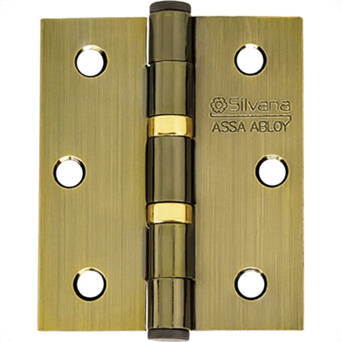 Dobradica Blister Silvana 891 - 3.1/2''X 3'' Aco Oxidado (3 Pecas Com Parafuso) Com Rolamento Dobradica Blister Silvana 891 - 3.1/2''X 3'' Aco Oxidado (3 Pecas Com Parafuso) Com Rolamento