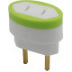 Pino Adaptador Daneva 2 Polos 10A. Chato Para Redondo - 1549 - Kit C/12 Pecas Pino Adaptador Daneva 2 Polos 10A. Chato Para Redondo - 1549 - Kit C/12 Pecas
