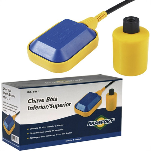 Chave Boia Brasfort Inferior/Superior 15A. 2,0M - 8462 Chave Boia Brasfort Inferior/Superior 15A. 2,0M - 8462