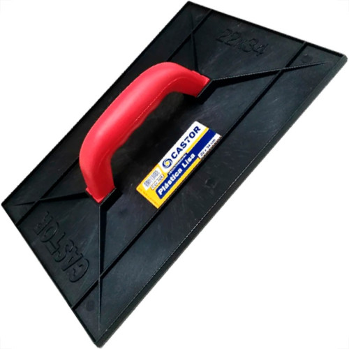 Desempenadeira Pvc Castor Lisa 22 X 34Cm - 029