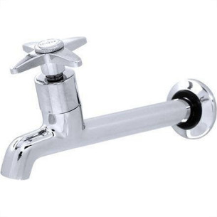Torneira Pia Parede Metal Bognar 1158 - C-23 Light - 3/4'' E 1/2''
