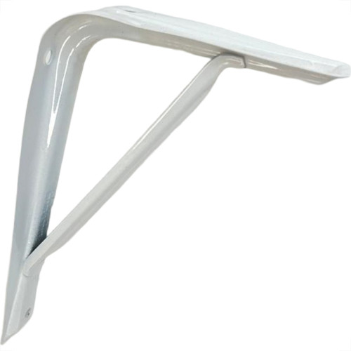 Suporte Cantoneira Pintada Fercar Mao Francesa 12 X14Cm Branco - Kit C/24 Pecas
