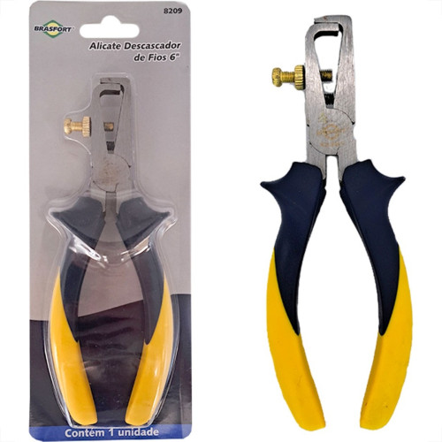 Alicate Descascador De Fio Brasfort Reforcado 6'' - 8209