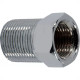 Bucha De Reducao Latao Cromado Metais Rei 3/4''X1/2'' Longa