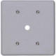 Placa Conjunto Ilumi Cinza 4X4 - 1 Furo Placa Conjunto Ilumi Cinza 4X4 - 1 Furo