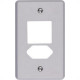 Placa Conjunto Ilumi Cinza 4X2 - 2 Interruptores + I Tomada - 13430 - Kit C/10 Pecas Placa Conjunto Ilumi Cinza 4X2 - 2 Interruptores + I Tomada - 13430 - Kit C/10 Pecas