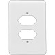 Placa Conjunto Ilumi Stylus Branco 4X2 - 2 Tomadas - 20410 Placa Conjunto Ilumi Stylus Branco 4X2 - 2 Tomadas - 20410