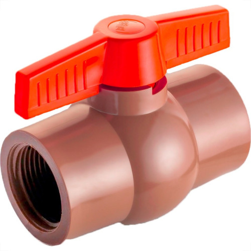 Registro Esfera Pvc Rosca Interna Herc 3/4'' Registro Esfera Pvc Rosca Interna Herc 3/4''